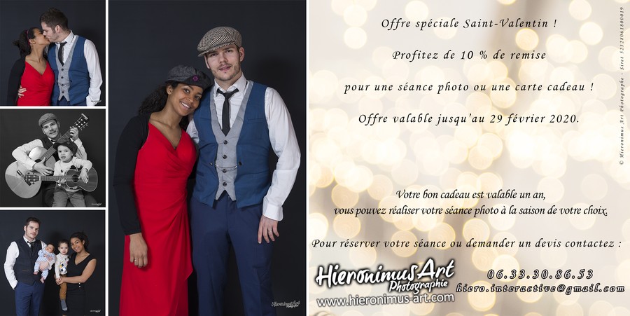 Seance photo bon cadeau Quimper